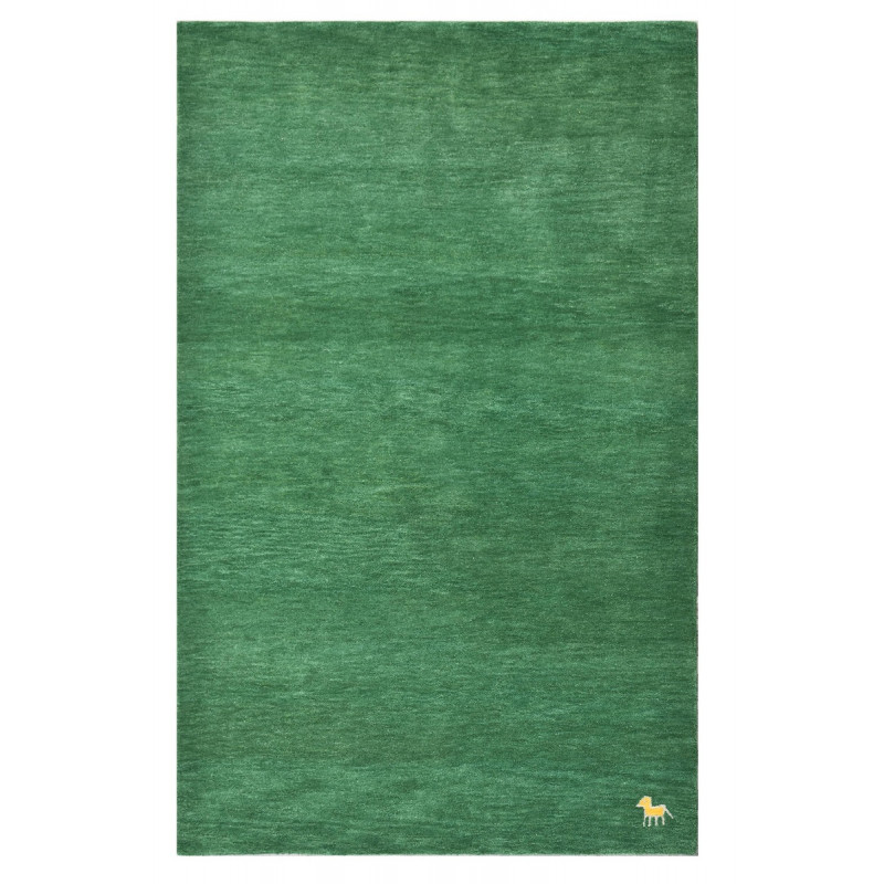 Ručně všívaný kusový koberec Asra wool green