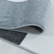 AKCE: 80x150 cm Kusový koberec Efor 3711 grey