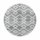 Kusový koberec Pisa 4704 Grey kruh