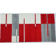 AKCE: 80x150 cm Kusový koberec Hawaii 1310-02 Red