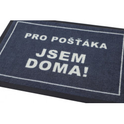 Rohožka Pro pošťáka jsem doma 40x60 cm - na ven i na doma