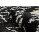Kusový koberec Berber Ethnic G3802 black and white