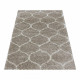 AKCE: 120x170 cm Kusový koberec Salsa Shaggy 3201 beige