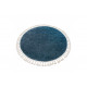 Kusový koberec Berber 9000 blue kruh