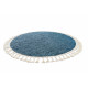 Kusový koberec Berber 9000 blue kruh