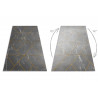 Kusový koberec Emerald geometric 1012 grey and gold