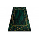 Kusový koberec Emerald 1022 green and gold