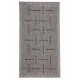 Kusový koberec FLOORLUX Silver/Black 20008 – na ven i na doma