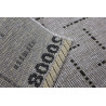 Kusový koberec FLOORLUX Silver/Black 20008