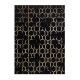 Kusový koberec Gloss 407C 86 black/gold