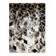 Kusový koberec Gloss 409A 82 3D cubes black/gold/grey