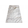 Kusový koberec Gloss 529A 53 3D mramor ivory/beige