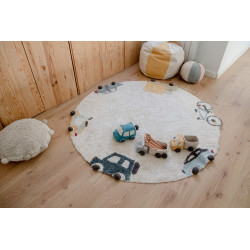Kusový koberec Eco City Wheels