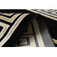 Kusový koberec Gloss 6776 86 greek black/gold