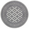 AKCE: 160x160 (průměr) kruh cm Kruhový koberec Mirkan 104111 Stone-Grey