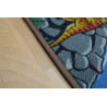 AKCE: 250x250 cm Dětský kusový koberec Dino čtverec