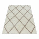 AKCE: 160x230 cm Kusový koberec Alvor Shaggy 3401 cream