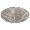 AKCE: 160x160 (průměr) kruh cm Kusový koberec Jaffa 105220 Taupe Gray Cream kruh – na ven i na doma