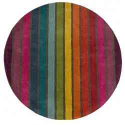 Ručně všívaný kusový koberec Illusion Candy Multi kruh
