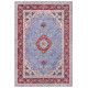 AKCE: 80x150 cm Kusový koberec Asmar 104968 light blue, dark red
