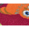 AKCE: 120x170 cm Dětský kusový koberec Sovička 5281 růžový