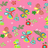 AKCE: 120x170 cm Dětský kusový koberec Motýlek 5241 růžový
