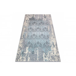 Kusový koberec Core W3824 Ornament Vintage cream/grey and blue
