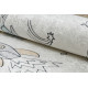 AKCE: 80x150 cm Dětský kusový koberec Bambino 1278 Space rocket cream