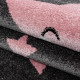 POŠKOZENÝ-Dětský kusový koberec Kids 610 pink