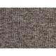 AKCE: 515x85 cm Metrážový koberec Optik 14 Hnědý