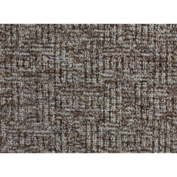 AKCE: 515x85 cm Metrážový koberec Optik 14 Hnědý