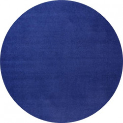 DOPRODEJ: 133x133 (průměr) kruh cm Modrý kulatý kusový koberec Fancy 103007 Blau kruh
