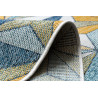 Kusový koberec Cooper Sisal Mosaic 22222 ecru/navy
