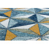 Kusový koberec Cooper Sisal Mosaic 22222 ecru/navy