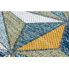 Kusový koberec Cooper Sisal Mosaic 22222 ecru/navy