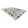 Kusový koberec Cooper Sisal Diamonds 22217 ecru/black