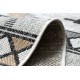Kusový koberec Cooper Sisal Aztec 22235 ecru/black