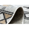 Kusový koberec Cooper Sisal Aztec 22235 ecru/black