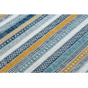 Kusový koberec Cooper Sisal Stripes 22238 ecru/navy
