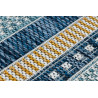 Kusový koberec Cooper Sisal Stripes 22238 ecru/navy