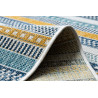 Kusový koberec Cooper Sisal Stripes 22238 ecru/navy