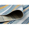 Kusový koberec Cooper Sisal Stripes 22238 ecru/navy