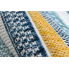Kusový koberec Cooper Sisal Stripes 22238 ecru/navy