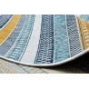 Kusový koberec Cooper Sisal Stripes 22238 ecru/navy
