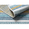 Kusový koberec Cooper Sisal Stripes 22238 ecru/navy