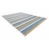Kusový koberec Cooper Sisal Stripes 22238 ecru/navy