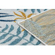 Kusový koberec Cooper Sisal Leaves 22251 ecru/navy