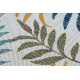 Kusový koberec Cooper Sisal Leaves 22251 ecru/navy