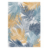 Kusový koberec Cooper Sisal Palm leaves 22258 ecru/navy