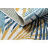 Kusový koberec Cooper Sisal Palm leaves 22258 ecru/navy